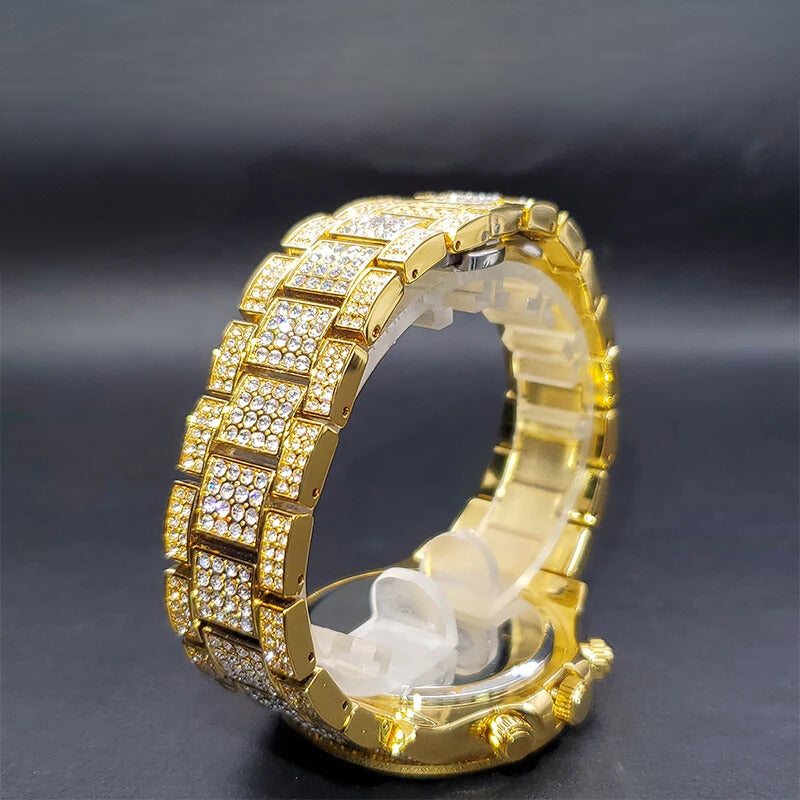 ICED OUT NOIR BAGUETTE WATCH