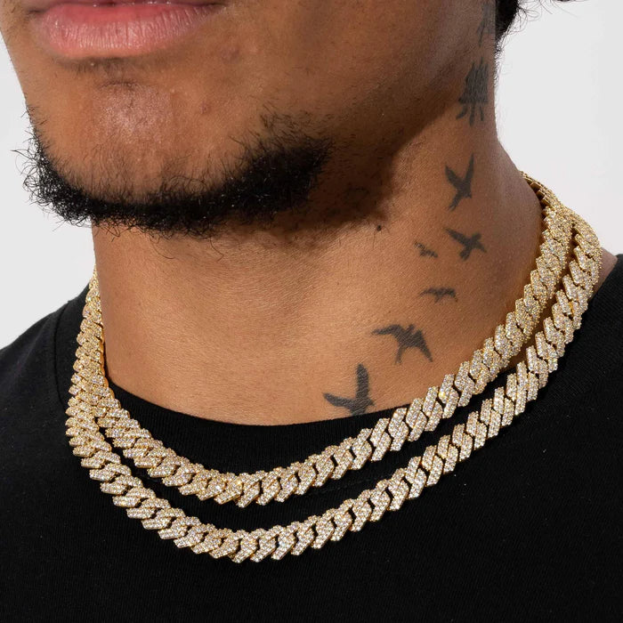 10MM ICED OUT CUBAN LINK CHAIN
