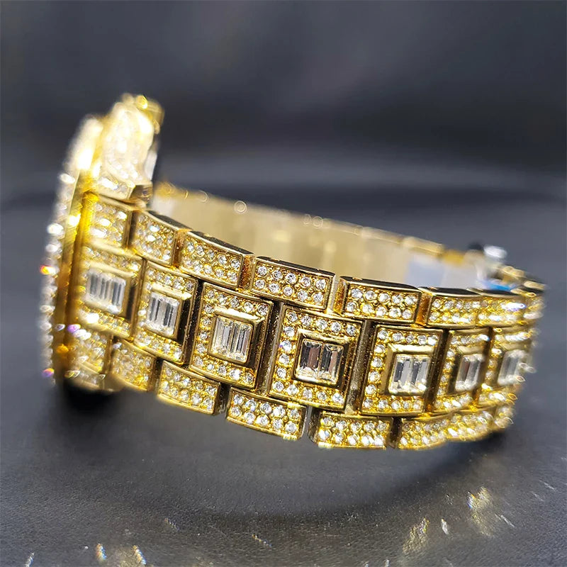 ICED OUT REGAL DAY DATE WATCH
