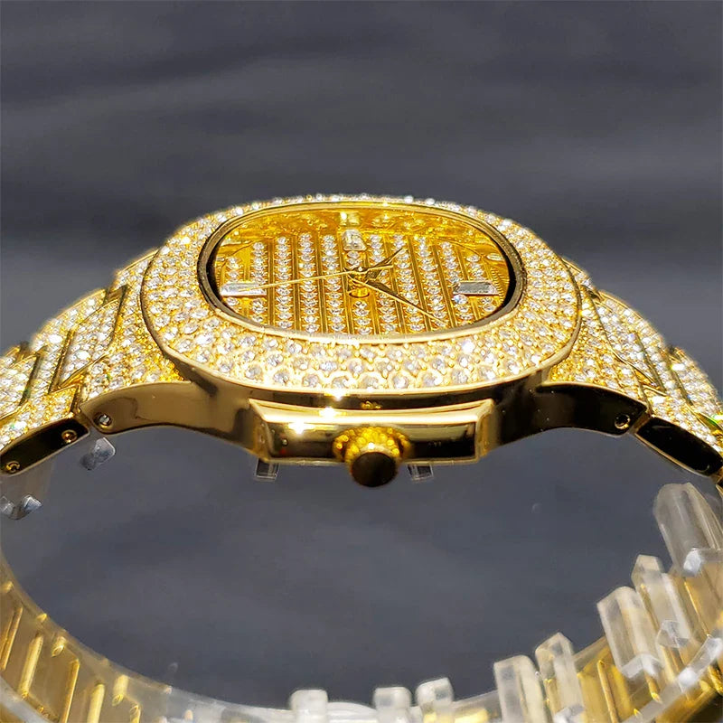 ICED OUT MONACO WATCH