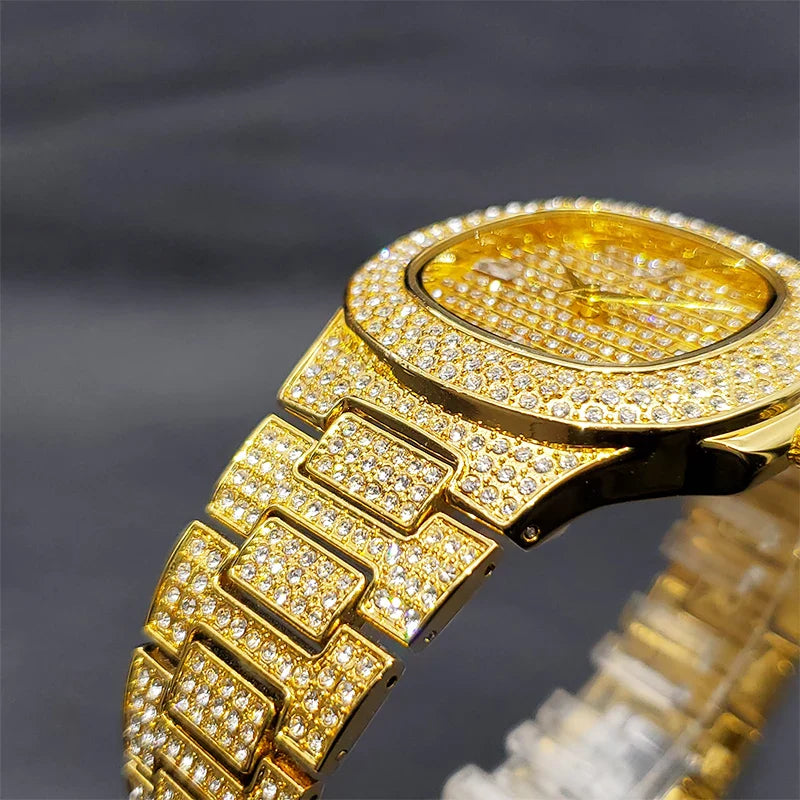 ICED OUT MONACO WATCH