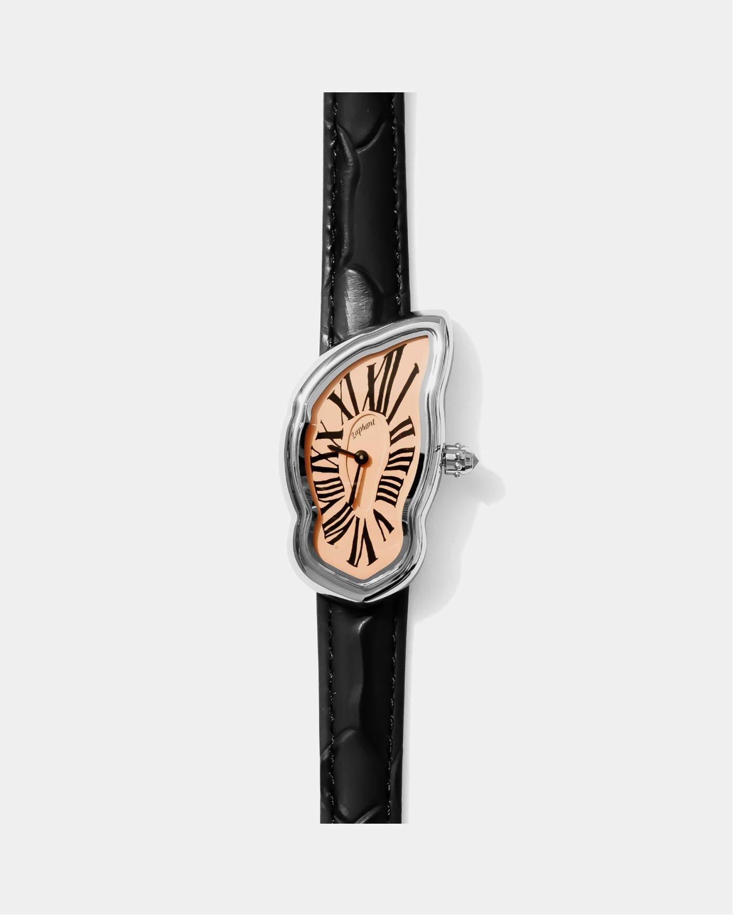 Melting Watch Silver Salmon Dial Edition