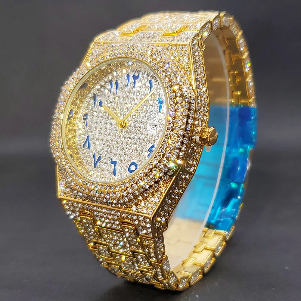 ICED OUT ARABIC ROYALE WATCH