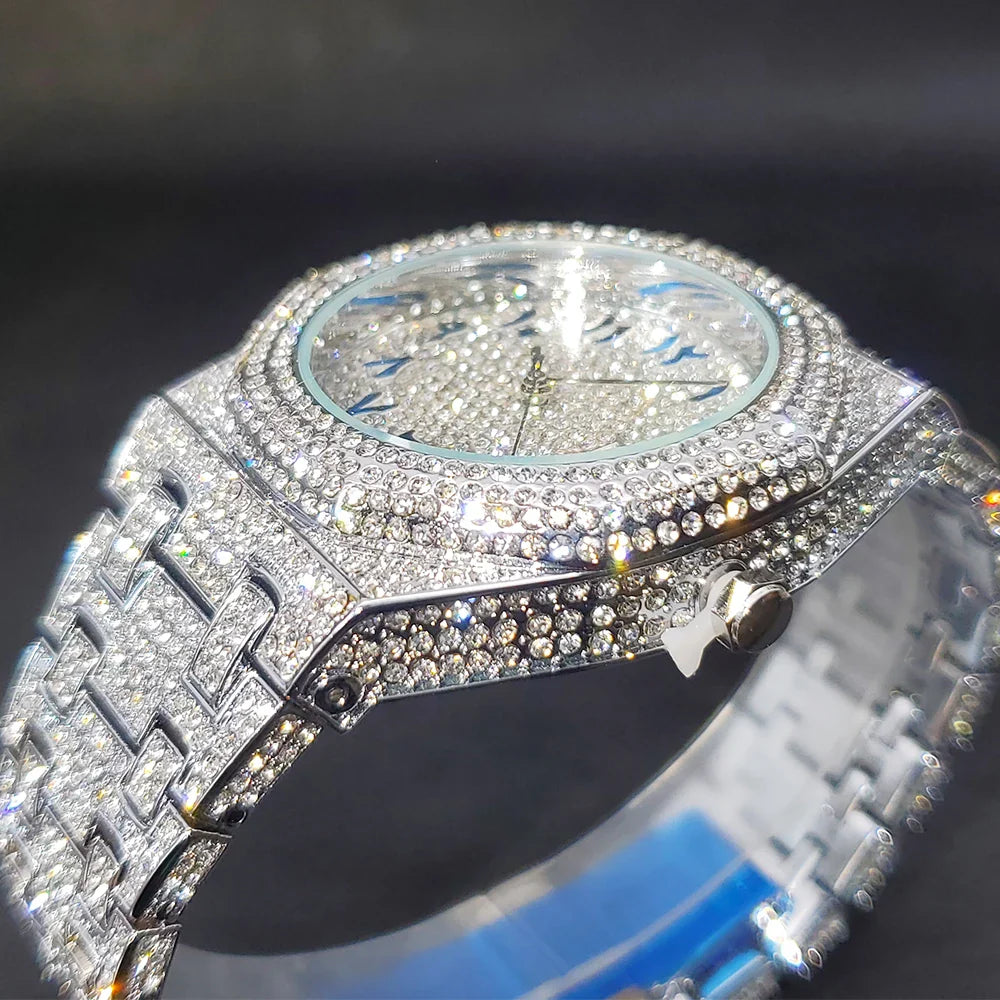 ICED OUT ARABIC ROYALE WATCH