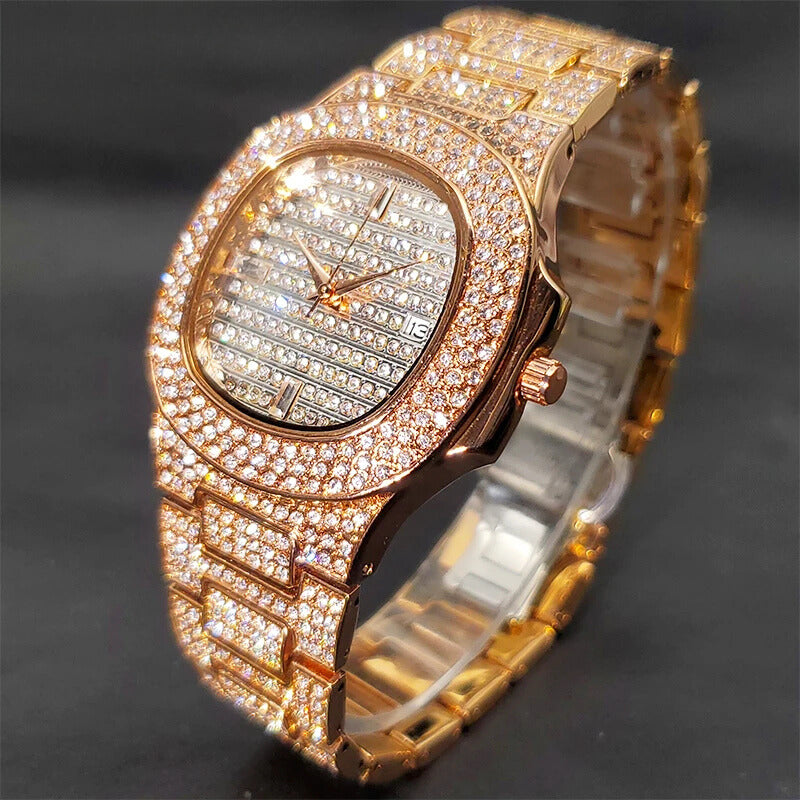 ICED OUT MONACO WATCH