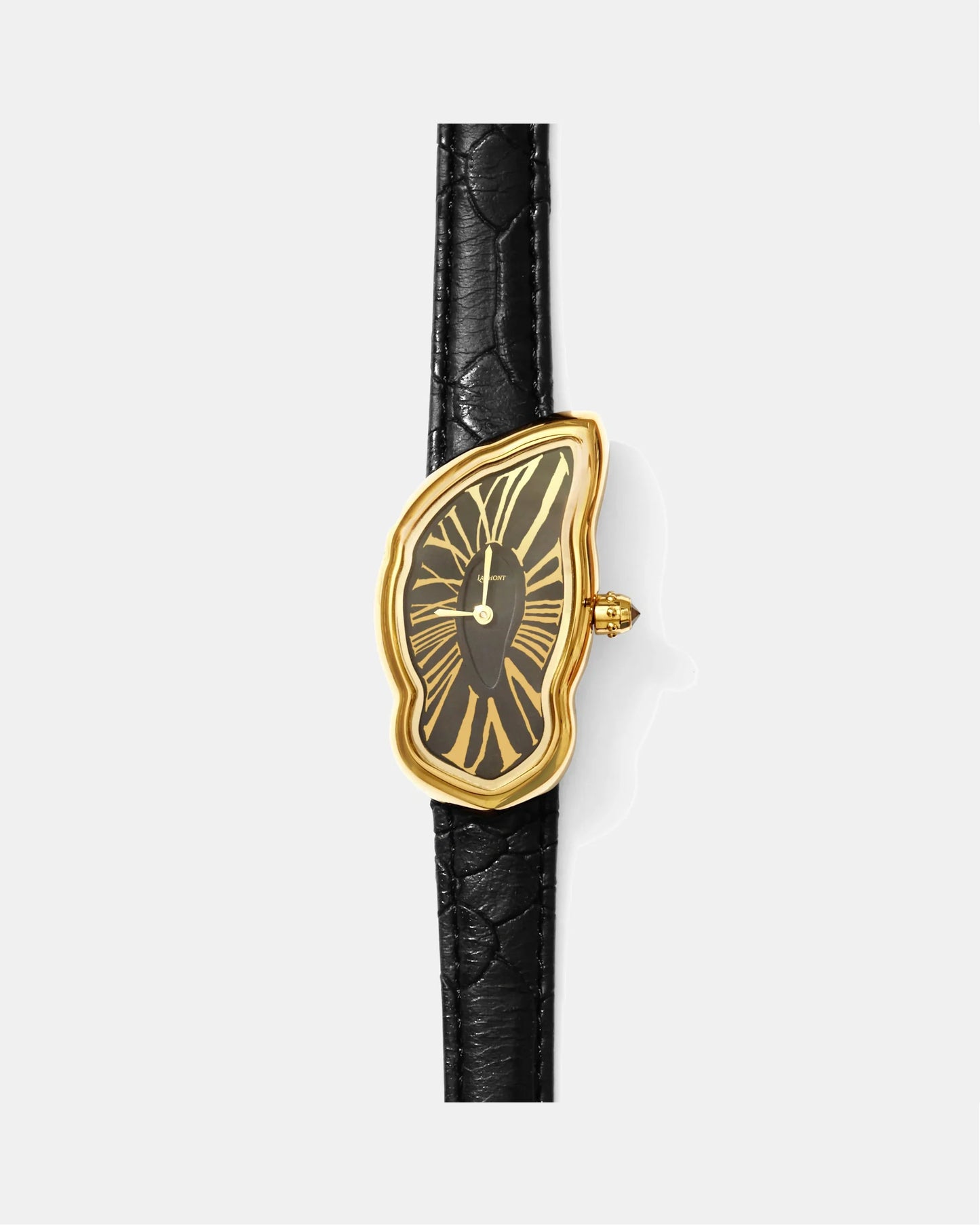 Melting Watch Gold Black Dial Edition