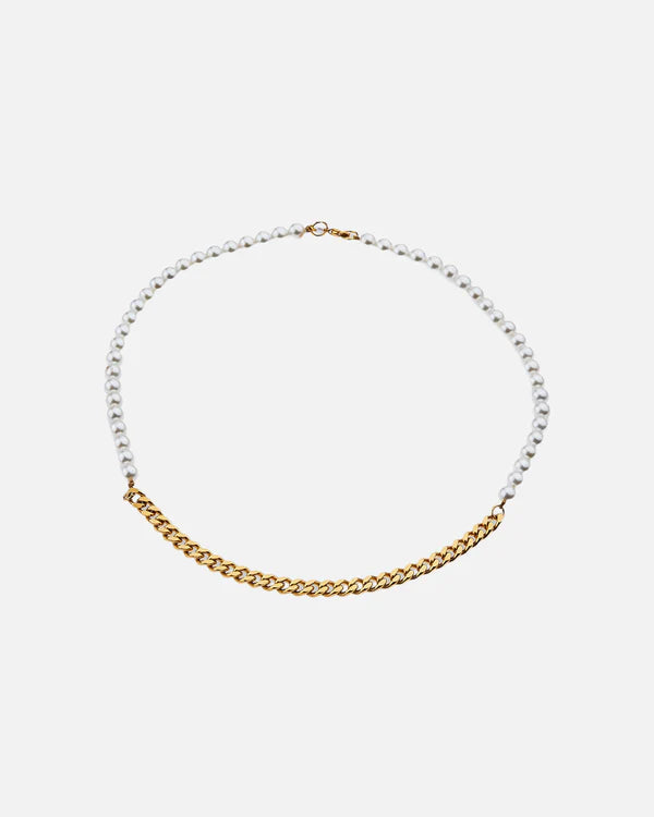 PEARL CUBAN CHAIN