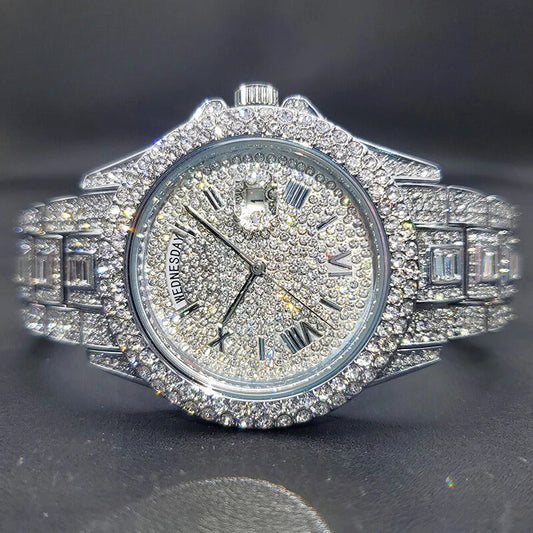 ICED OUT REGAL DAY DATE WATCH