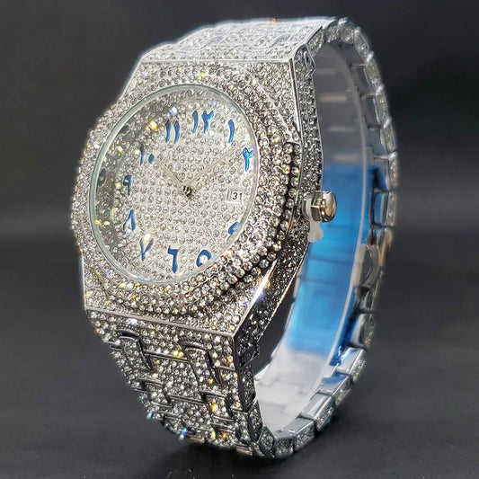 ICED OUT ARABIC ROYALE WATCH